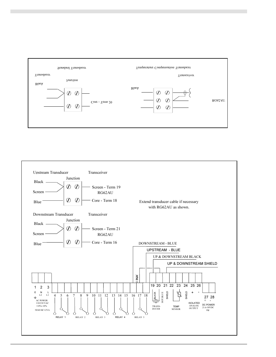 Transducer cable extensions for bm90 / l, Figure 4:transducer wiring for differential mode | KROHNE BM 90 EN User Manual | Page 8 / 42