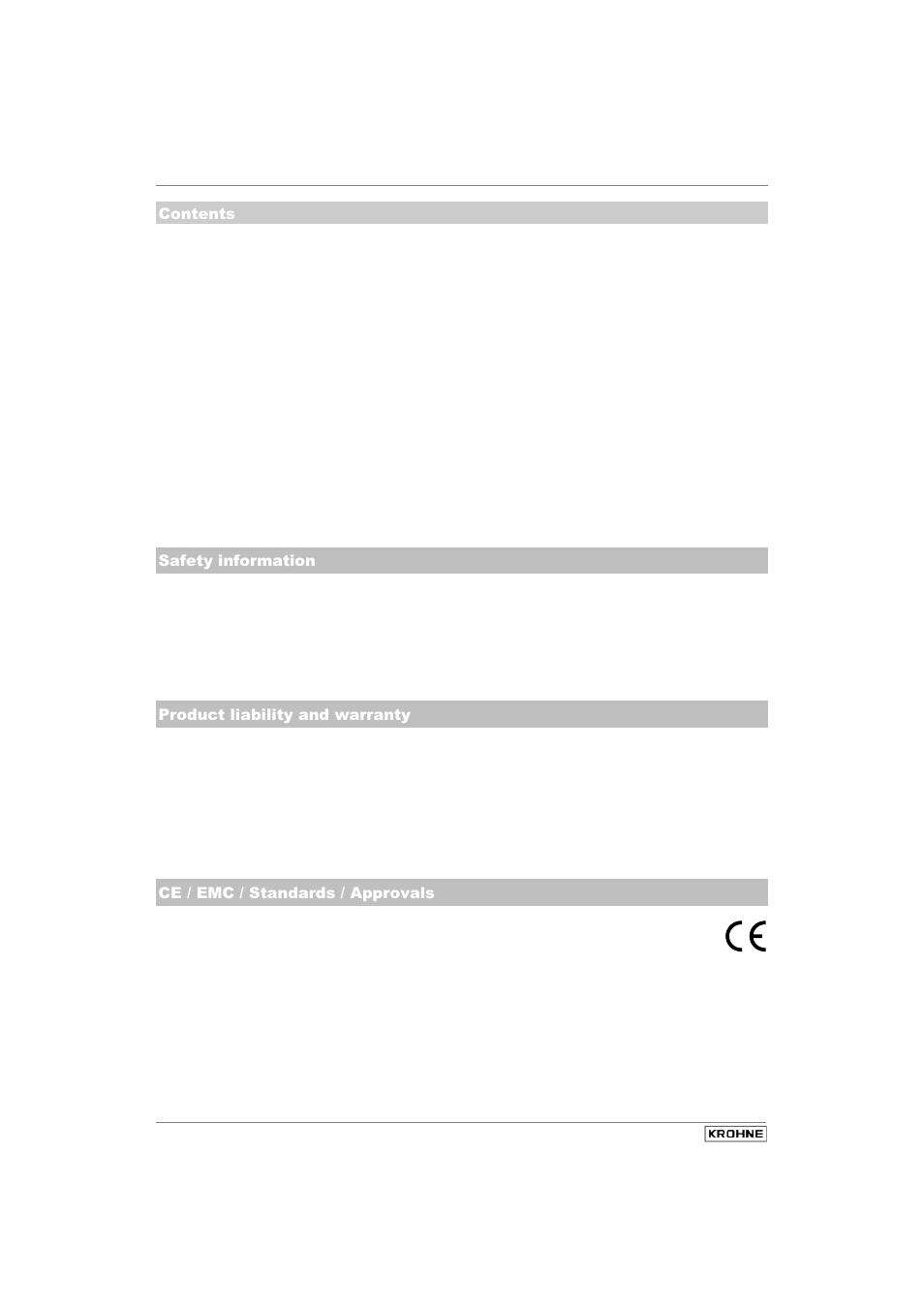 KROHNE LS 4100 EN User Manual | Page 2 / 19