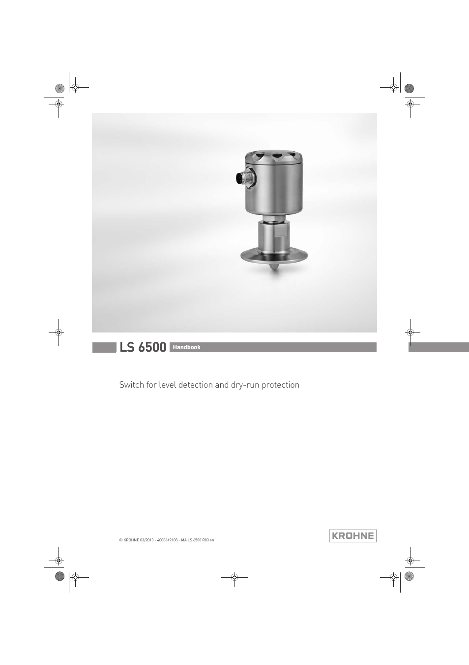 KROHNE LS 6500 EN User Manual | 32 pages