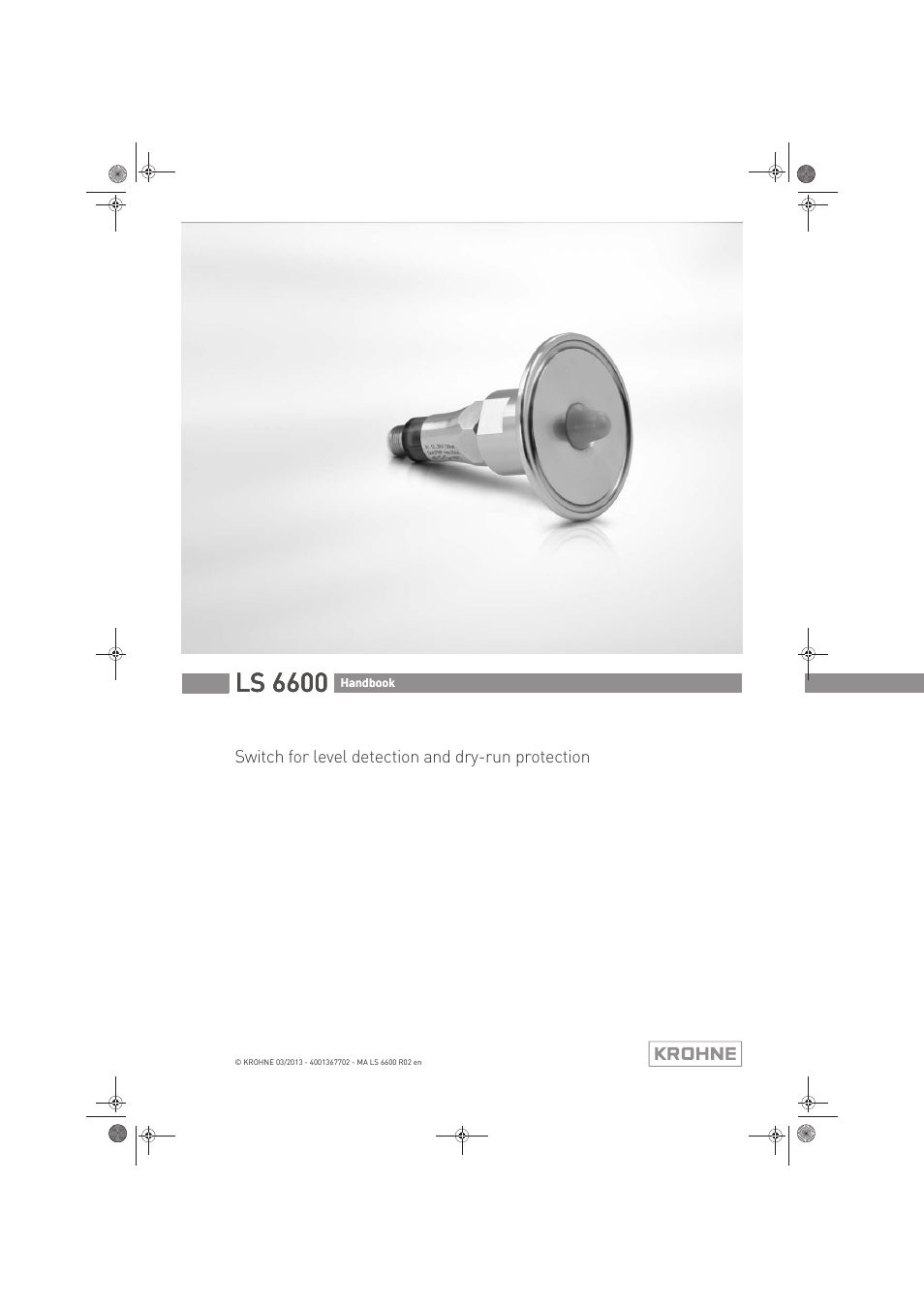 KROHNE LS 6600 EN User Manual | 28 pages