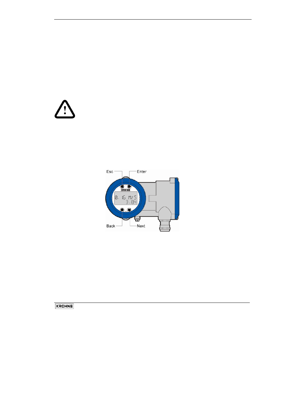 KROHNE DWM 2000 LCD User Manual | Page 5 / 12