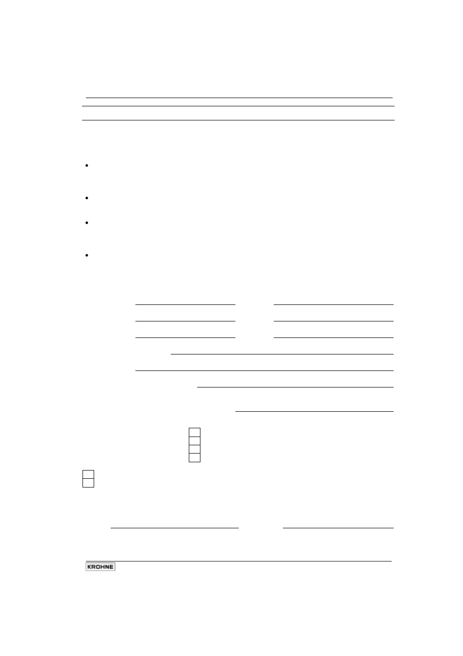 KROHNE BM 70 M User Manual | Page 109 / 110