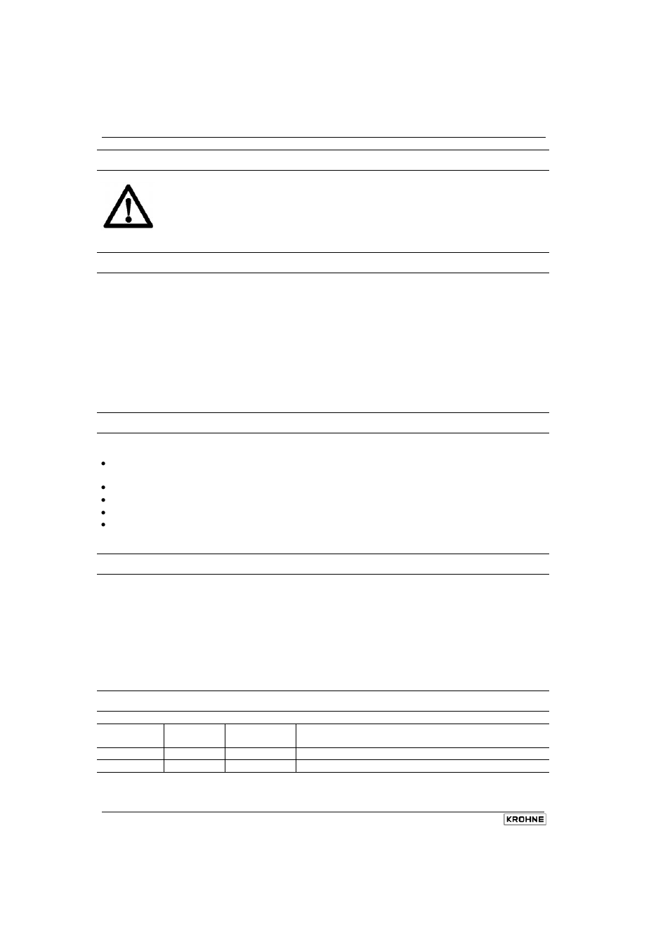 KROHNE BM 70 M User Manual | Page 4 / 110