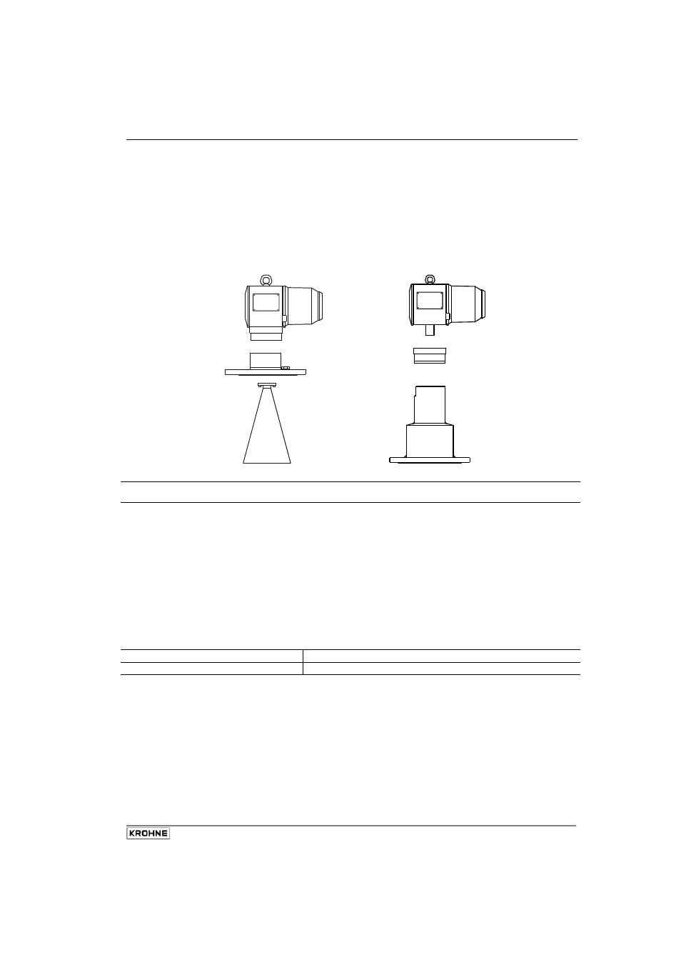 KROHNE BM 70 M User Manual | Page 7 / 110
