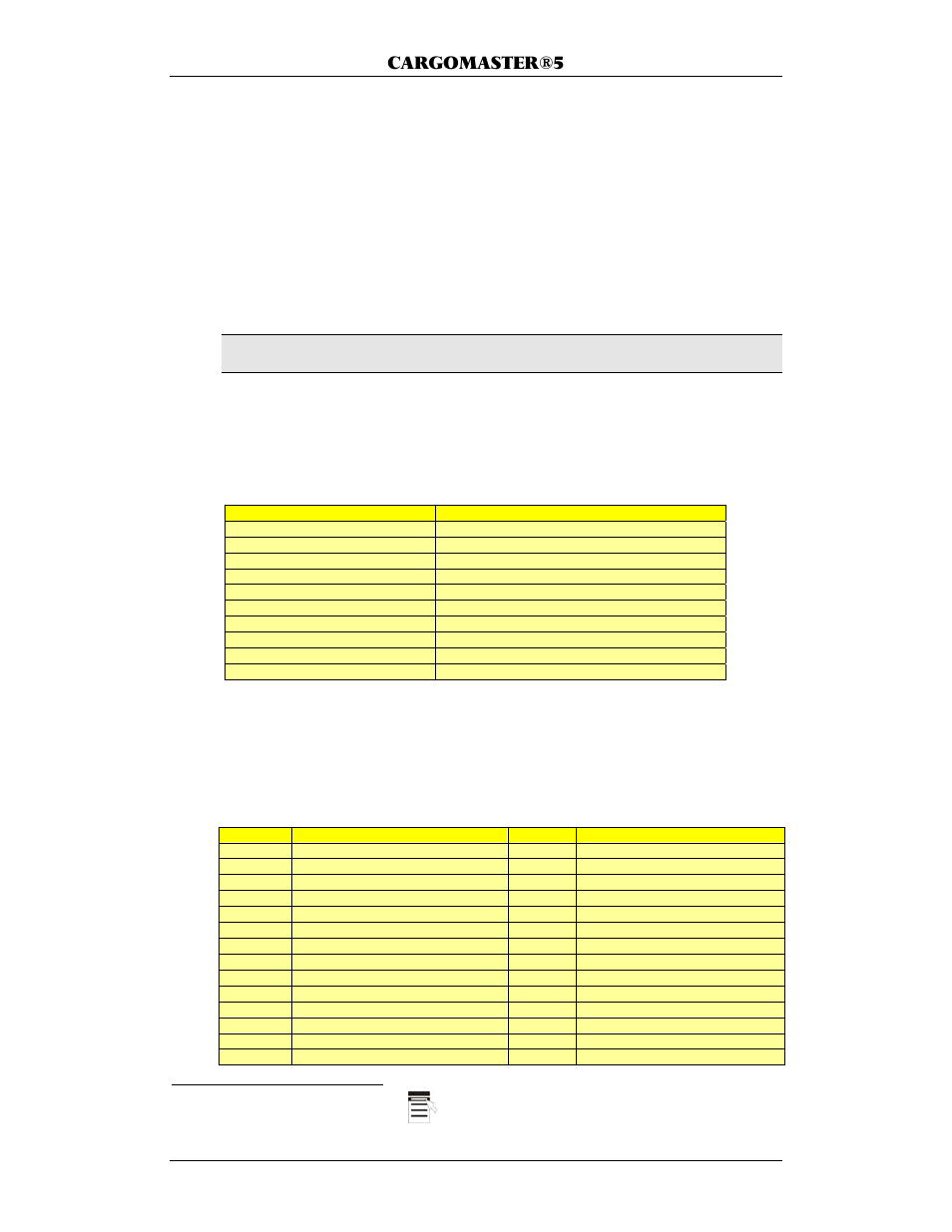The sum field, Keyboard shortcuts for valuetable, Valuetable codes | KROHNE CARGOMASTER User Manual | Page 54 / 76
