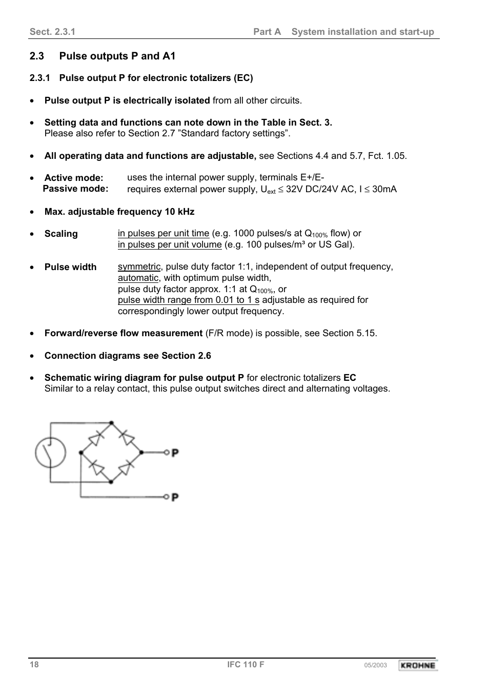 KROHNE IFC 110 Converter User Manual | Page 18 / 104