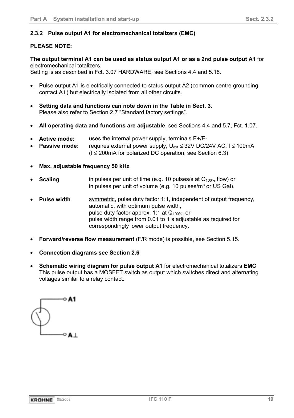 KROHNE IFC 110 Converter User Manual | Page 19 / 104