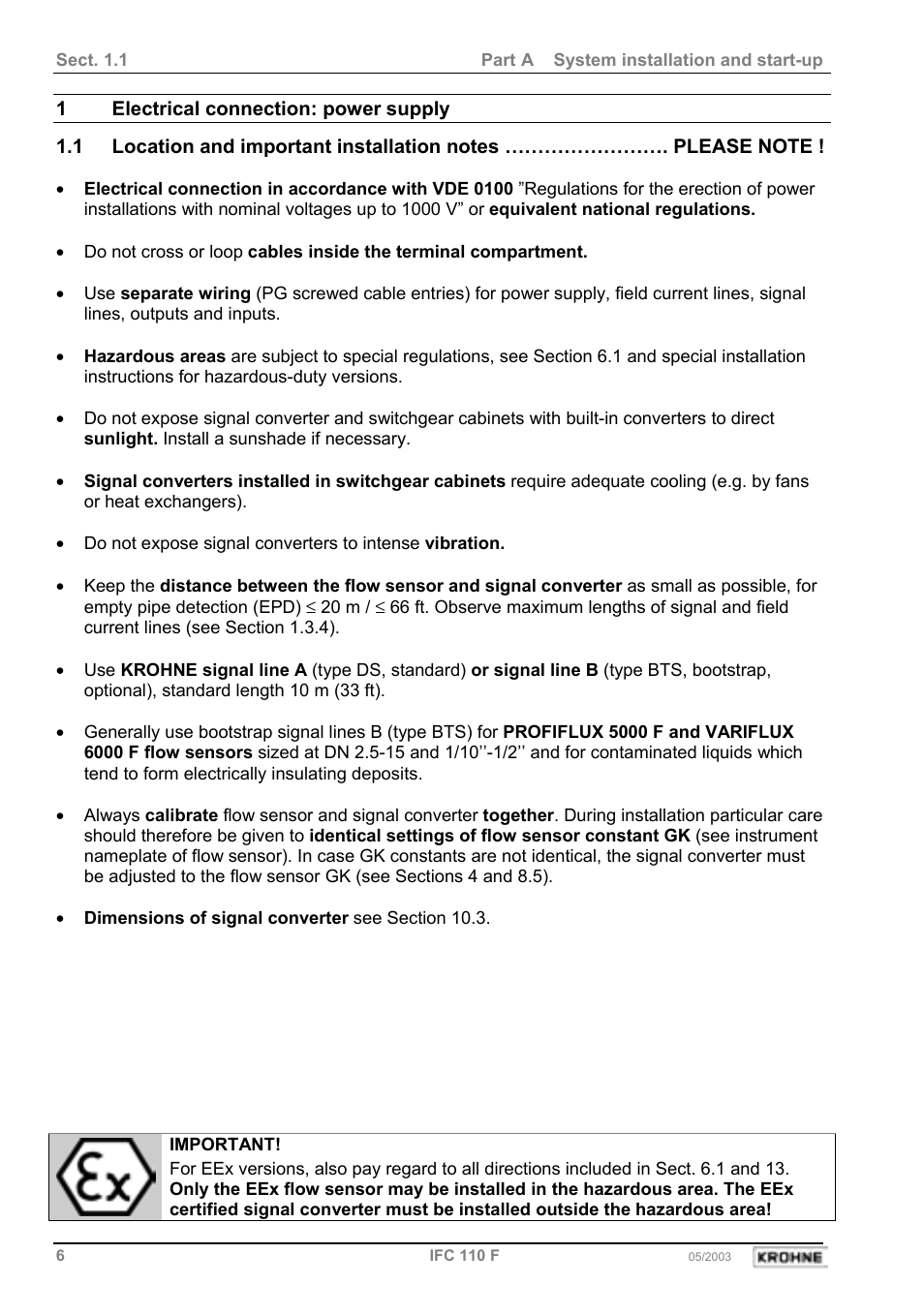 KROHNE IFC 110 Converter User Manual | Page 6 / 104