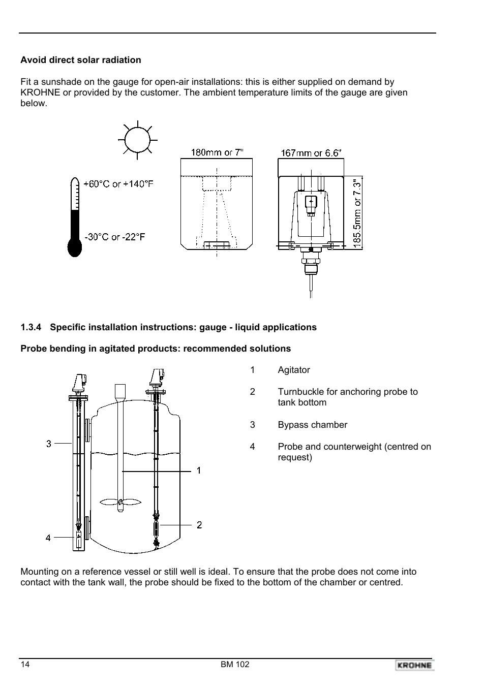 KROHNE BM 102 Handbook User Manual | Page 14 / 92