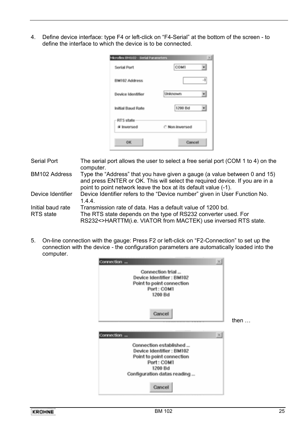 KROHNE BM 102 Handbook User Manual | Page 25 / 92