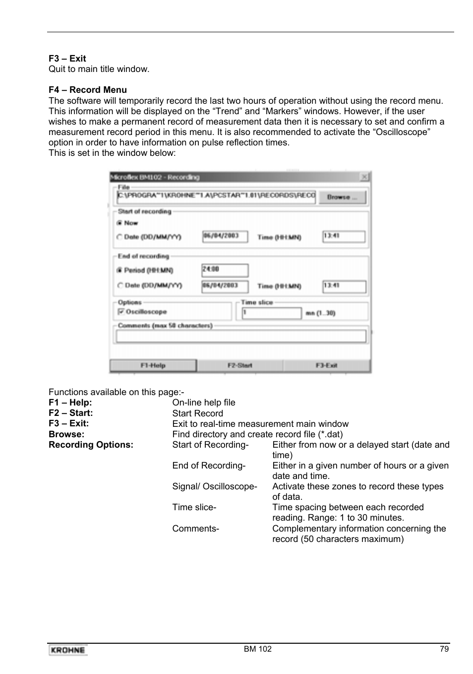 KROHNE BM 102 Handbook User Manual | Page 79 / 92