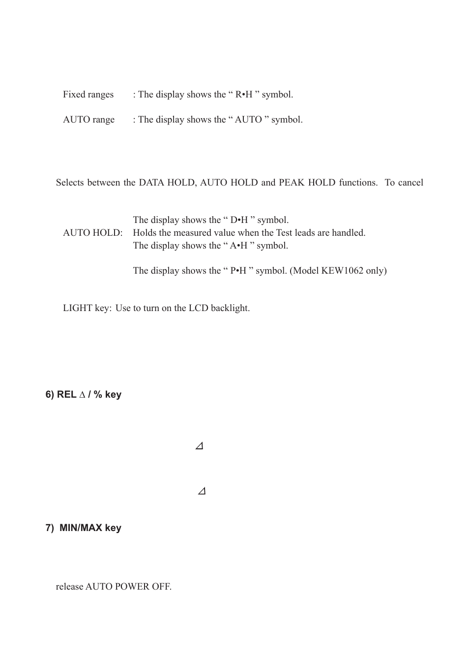 KYORITSU 1062 User Manual | Page 23 / 58