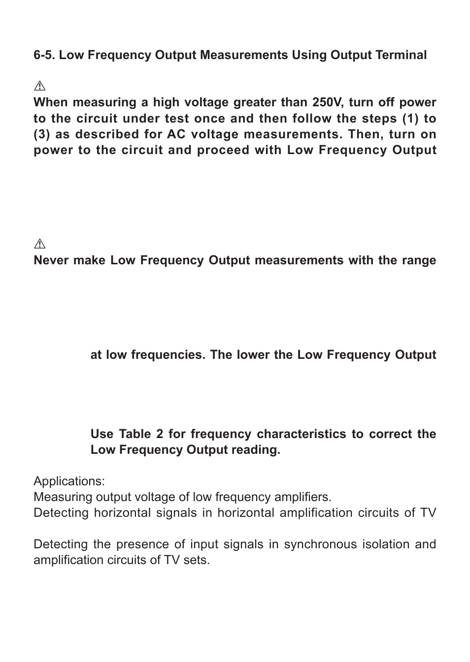 KYORITSU 1109S User Manual | Page 17 / 36