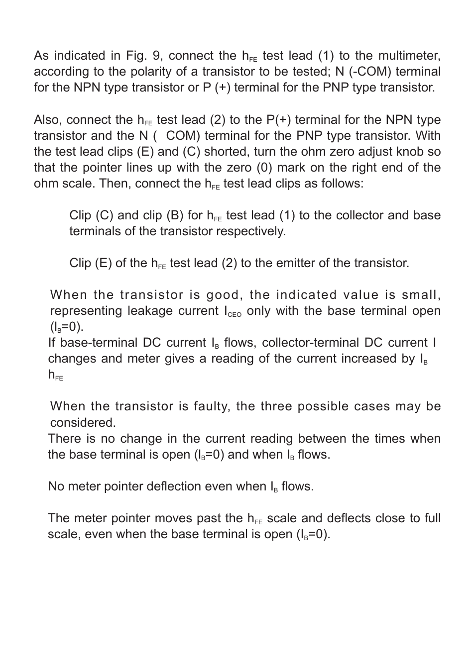 KYORITSU 1109S User Manual | Page 28 / 36
