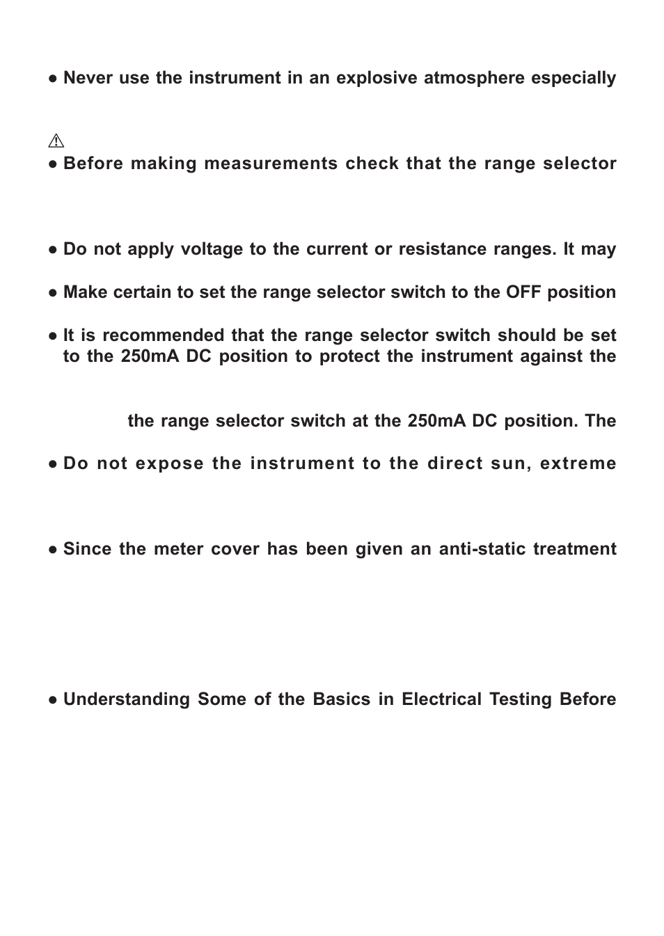 KYORITSU 1109S User Manual | Page 4 / 36