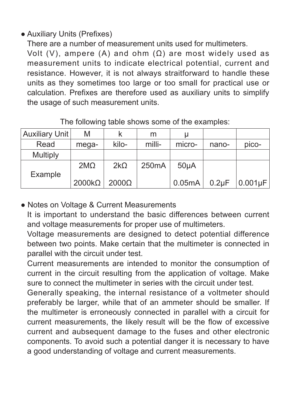 KYORITSU 1109S User Manual | Page 5 / 36