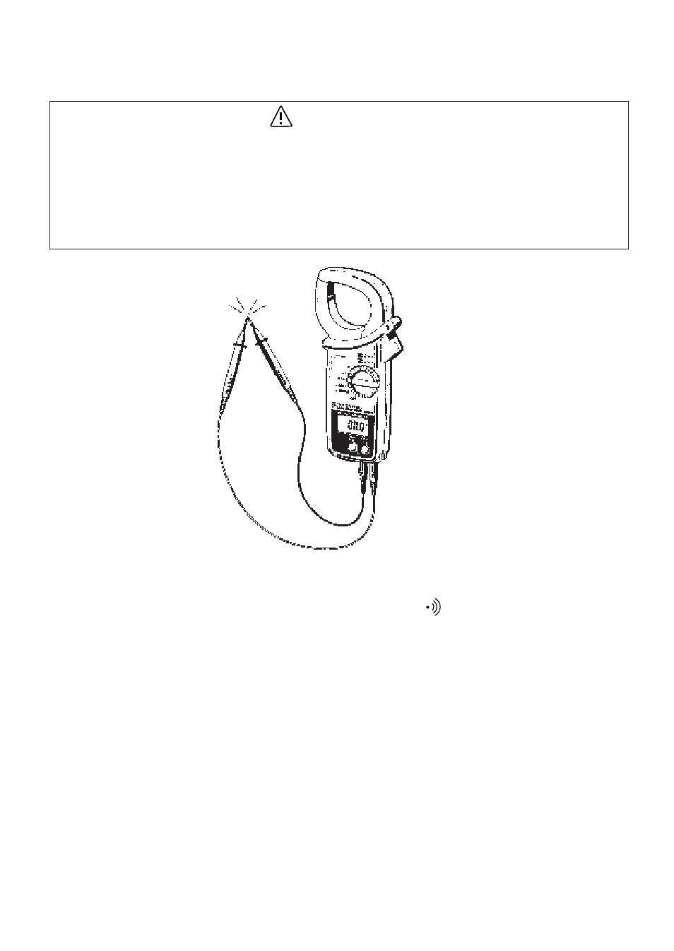 Warning | KYORITSU 2002R User Manual | Page 16 / 27
