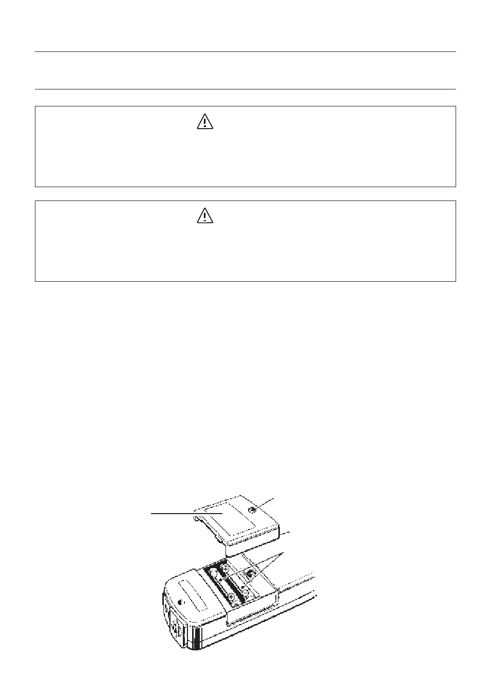 Battery replacement, Warning, Caution | KYORITSU 2002R User Manual | Page 21 / 27