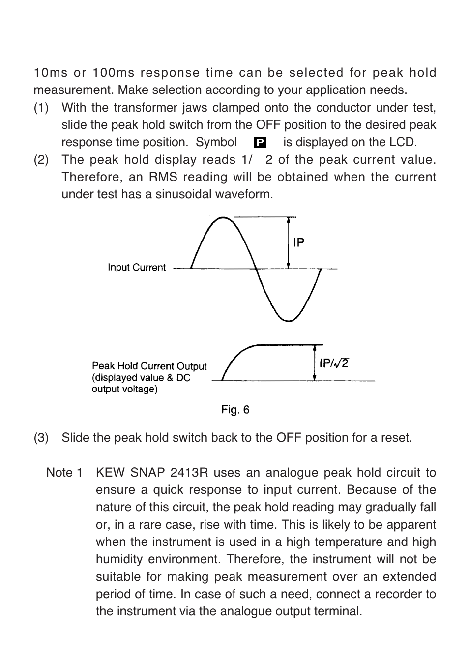 KYORITSU 2413R User Manual | Page 16 / 24