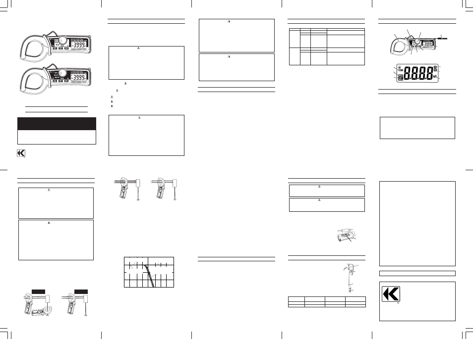 KYORITSU 2433 User Manual | 1 page