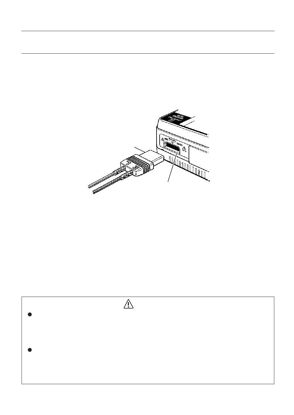 Preparation for measurement | KYORITSU 3023 User Manual | Page 11 / 24