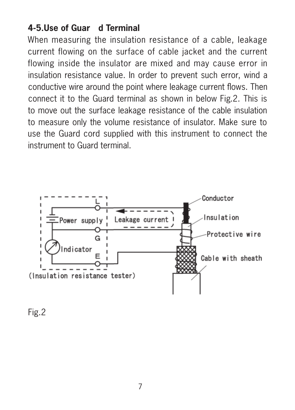 KYORITSU 3123A User Manual | Page 9 / 12