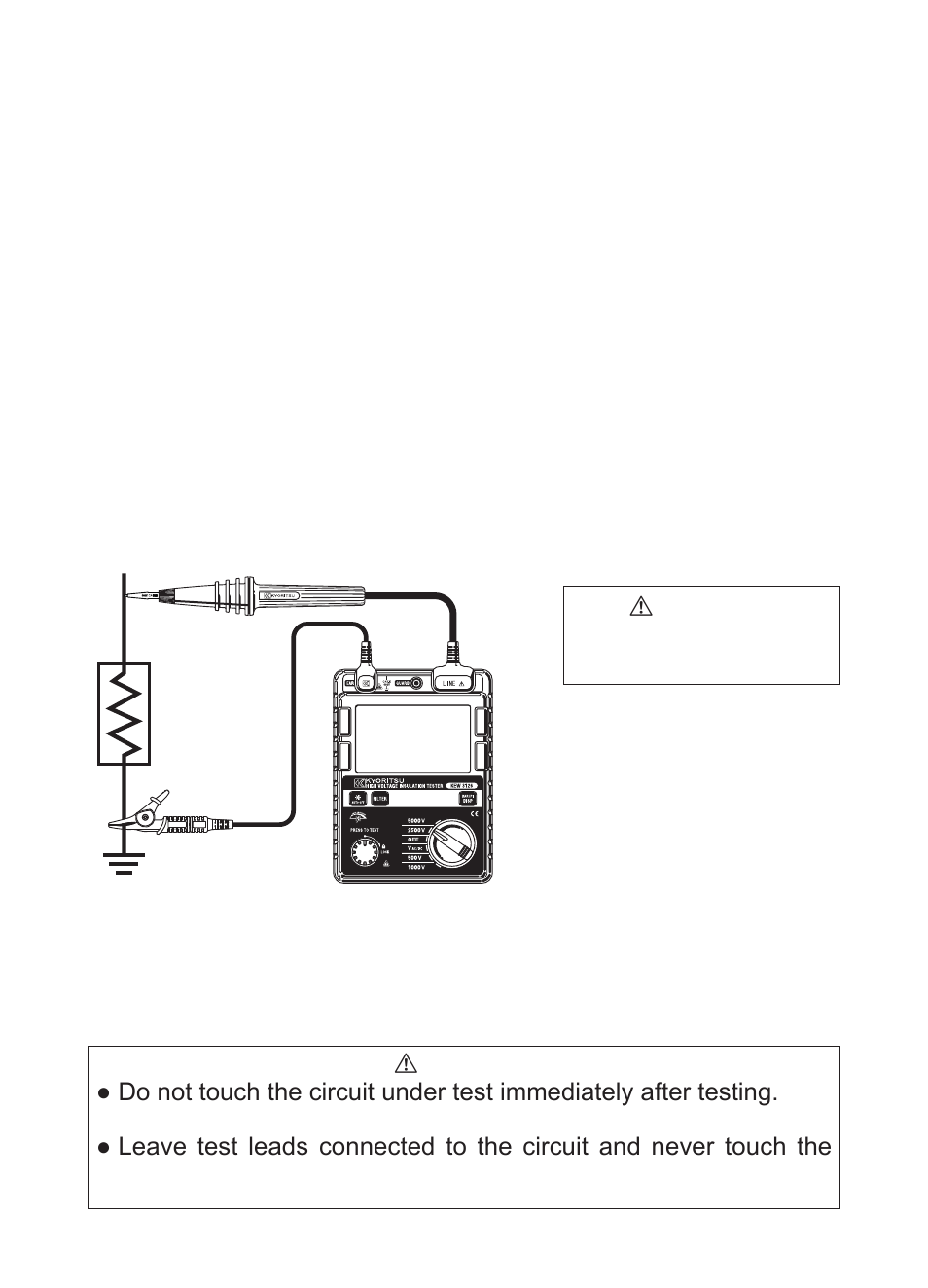 KYORITSU 3126 User Manual | Page 16 / 28