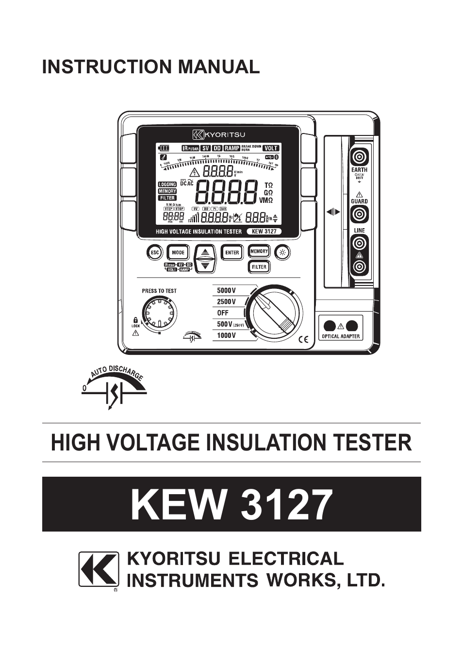 KYORITSU 3127 User Manual | 60 pages