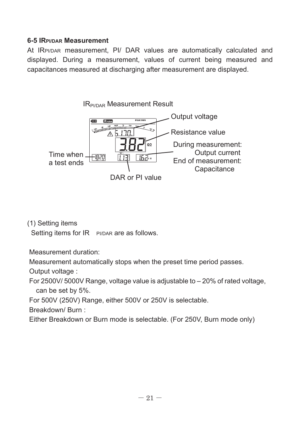 KYORITSU 3127 User Manual | Page 24 / 60