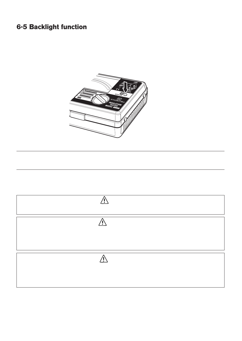 7．battery replacement | KYORITSU 3161A User Manual | Page 18 / 24