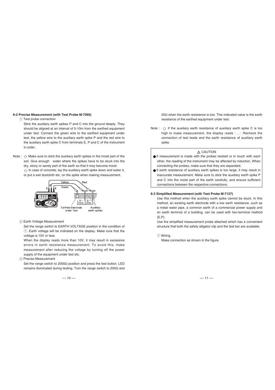 KYORITSU 4105A User Manual | Page 7 / 10