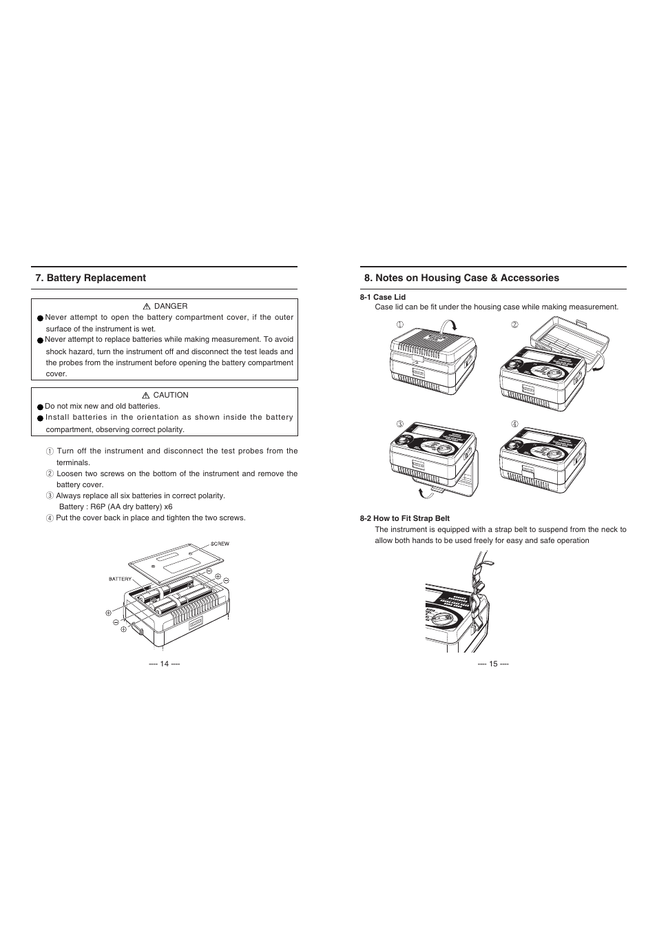 KYORITSU 4105A User Manual | Page 9 / 10