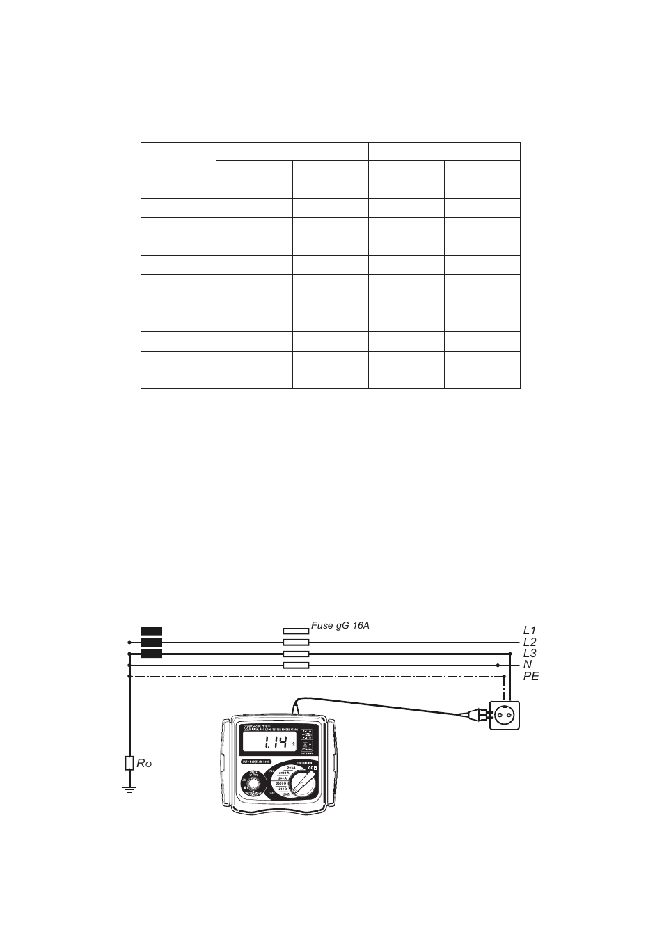 KYORITSU 4120A User Manual | Page 16 / 20