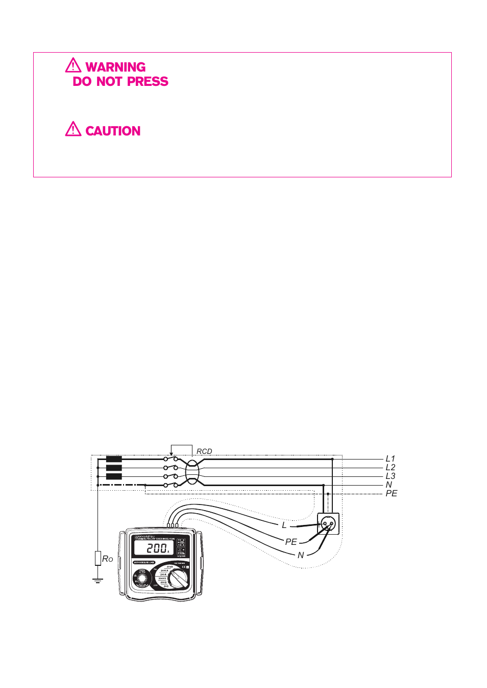 KYORITSU 4120A User Manual | Page 18 / 20