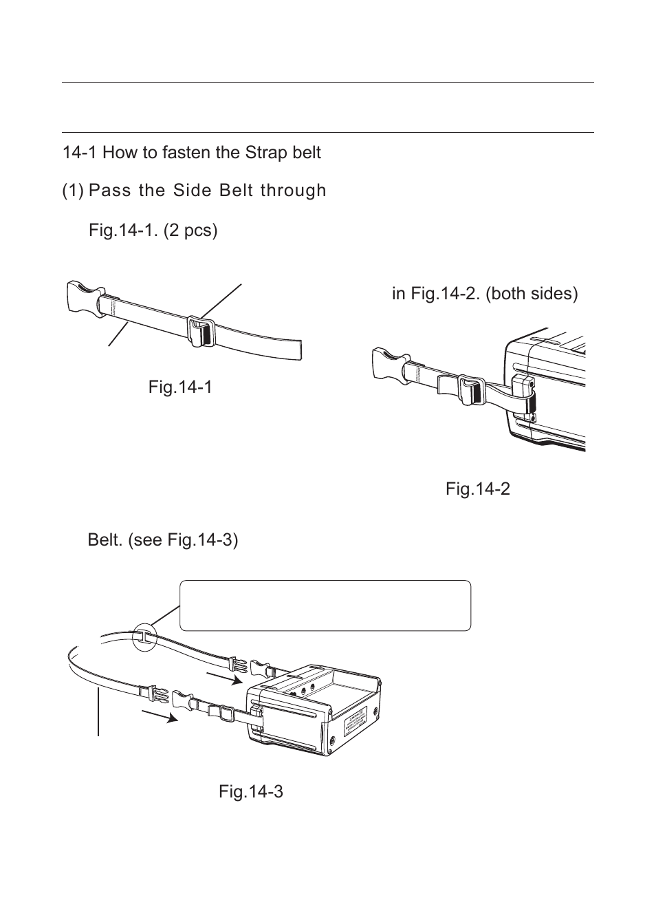 Case and strap assembly | KYORITSU 4140 User Manual | Page 28 / 32