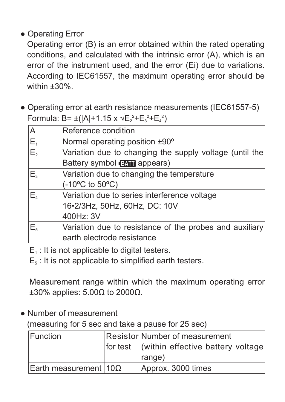 KYORITSU 4300 User Manual | Page 9 / 24