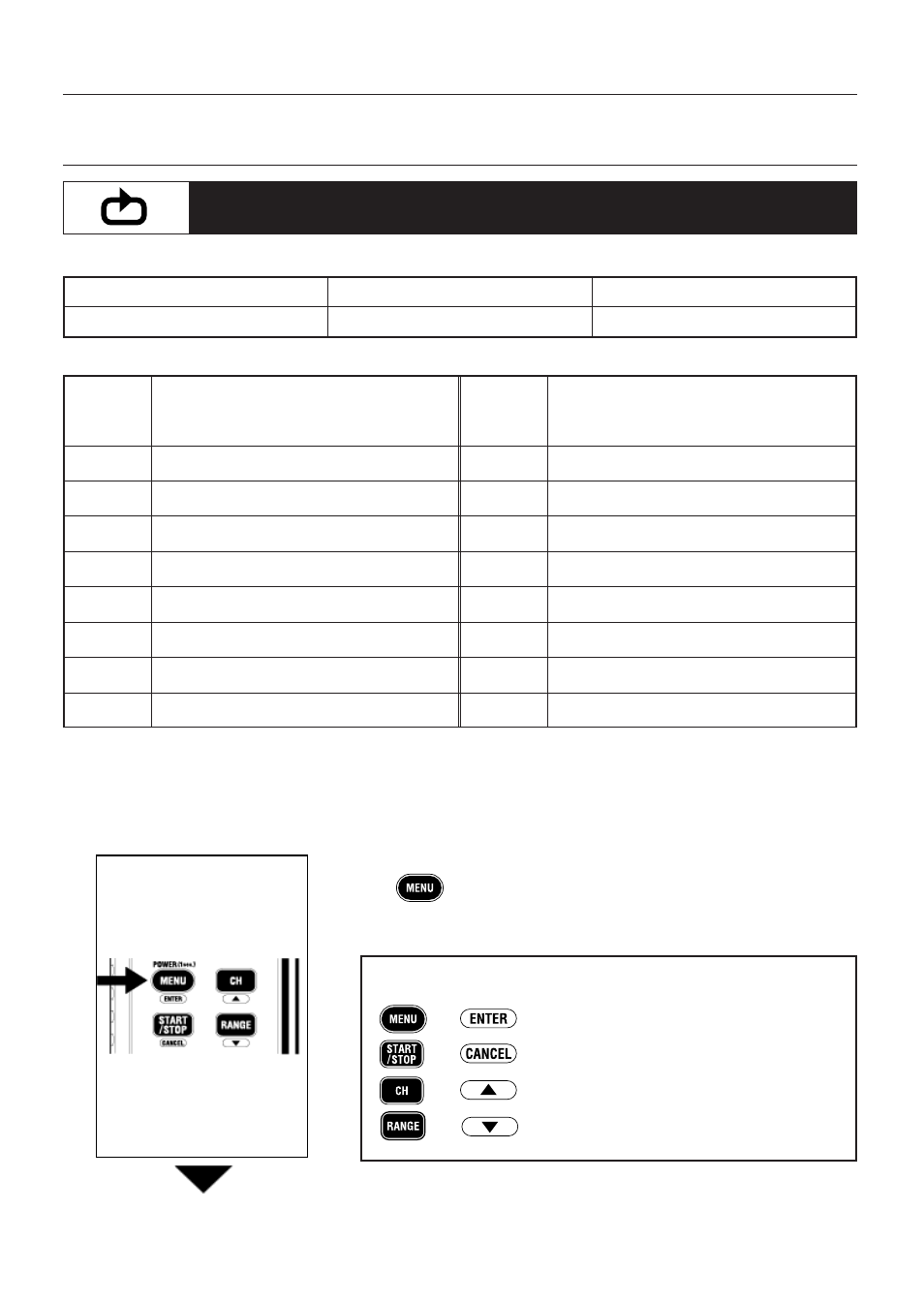 Recording modes and conditions | KYORITSU 5000 Instruction Manual User Manual | Page 18 / 44