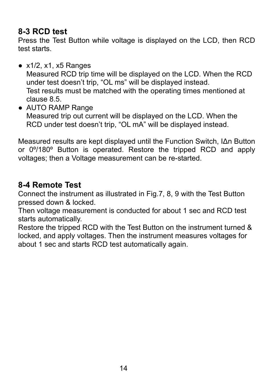 KYORITSU 5410 User Manual | Page 16 / 24