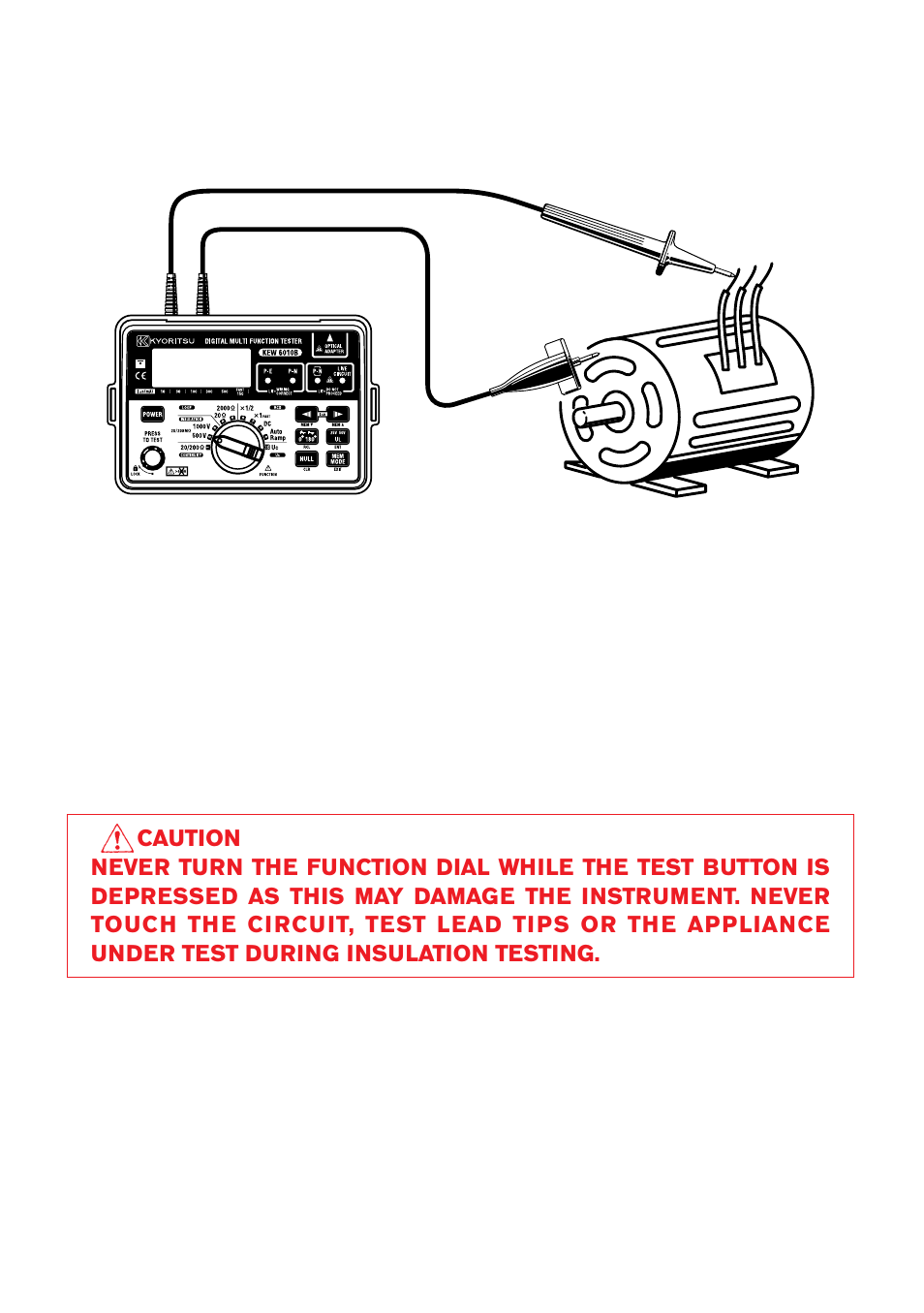 KYORITSU 6010B User Manual | Page 18 / 36