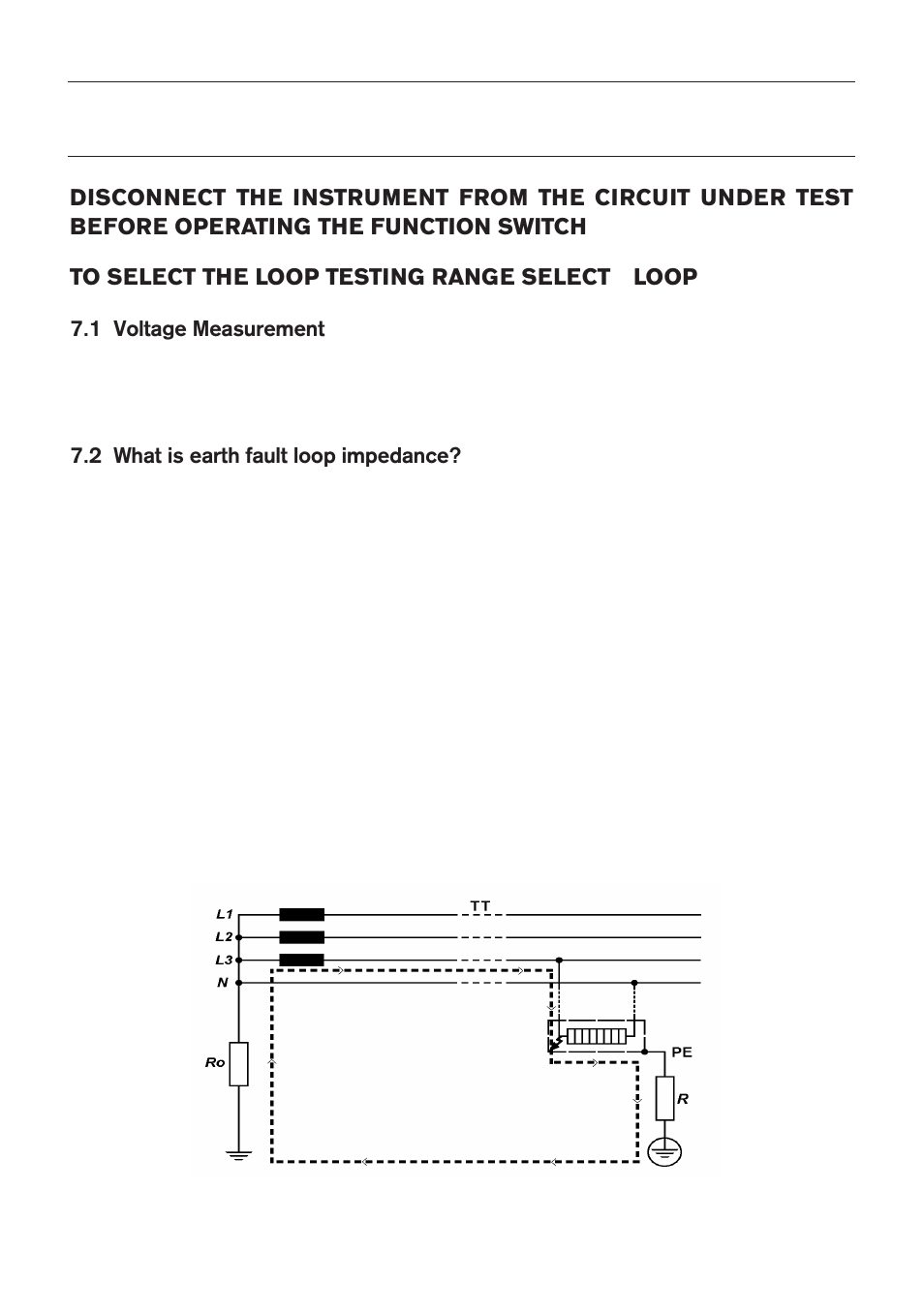 Loop impedance tests | KYORITSU 6010B User Manual | Page 19 / 36