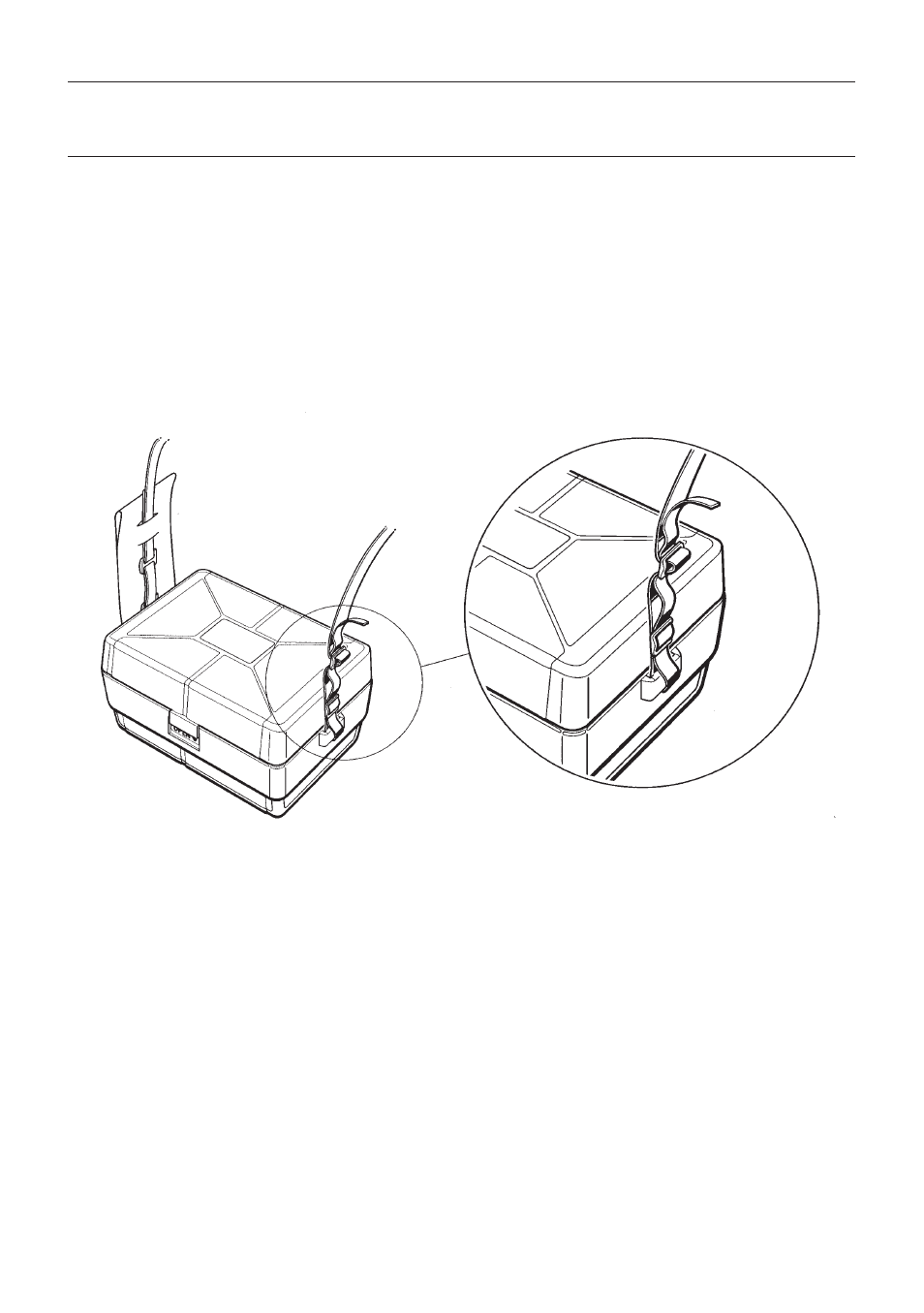 Case and strap assembly | KYORITSU 6011A User Manual | Page 31 / 32