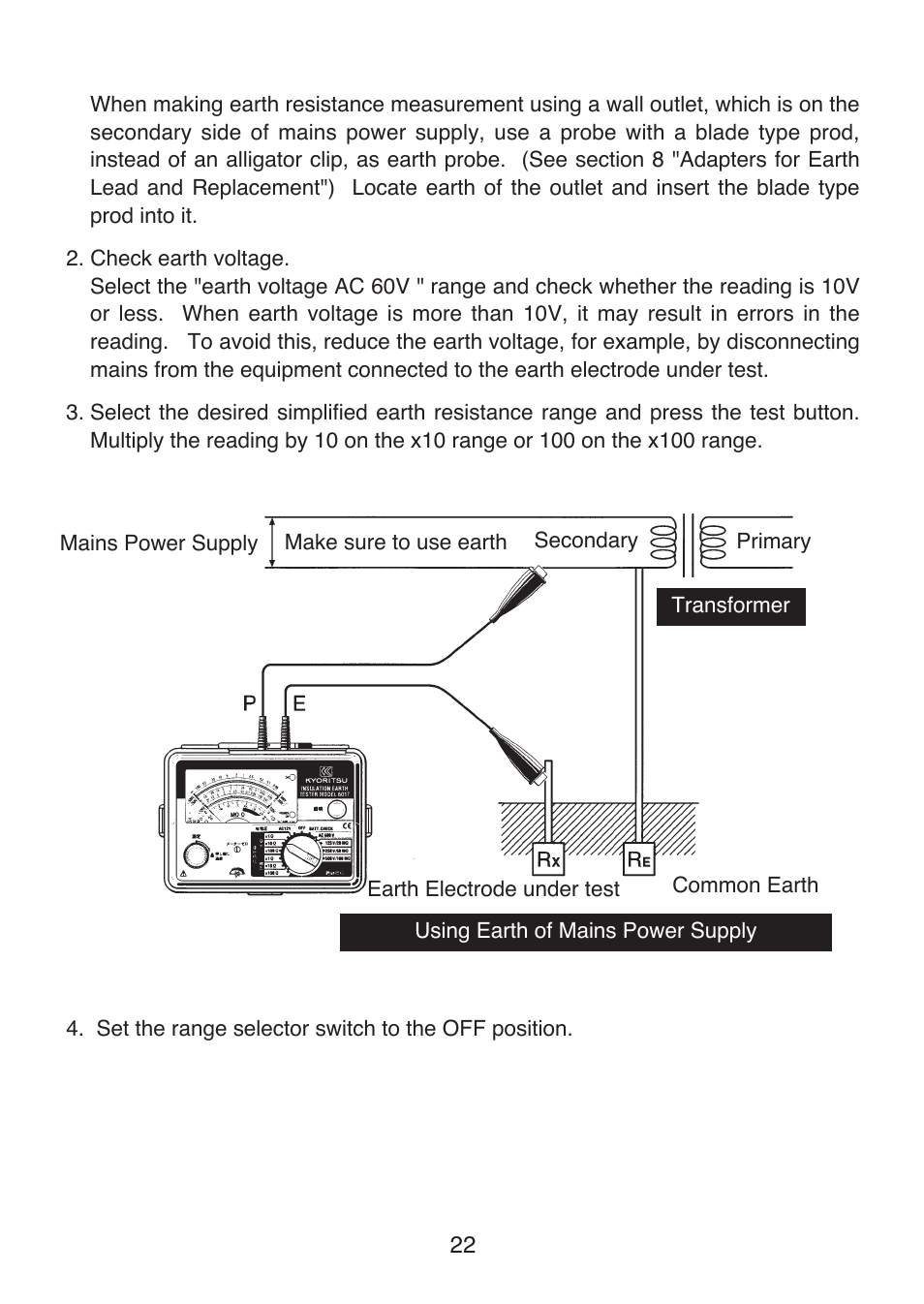 KYORITSU 6017 User Manual | Page 24 / 32