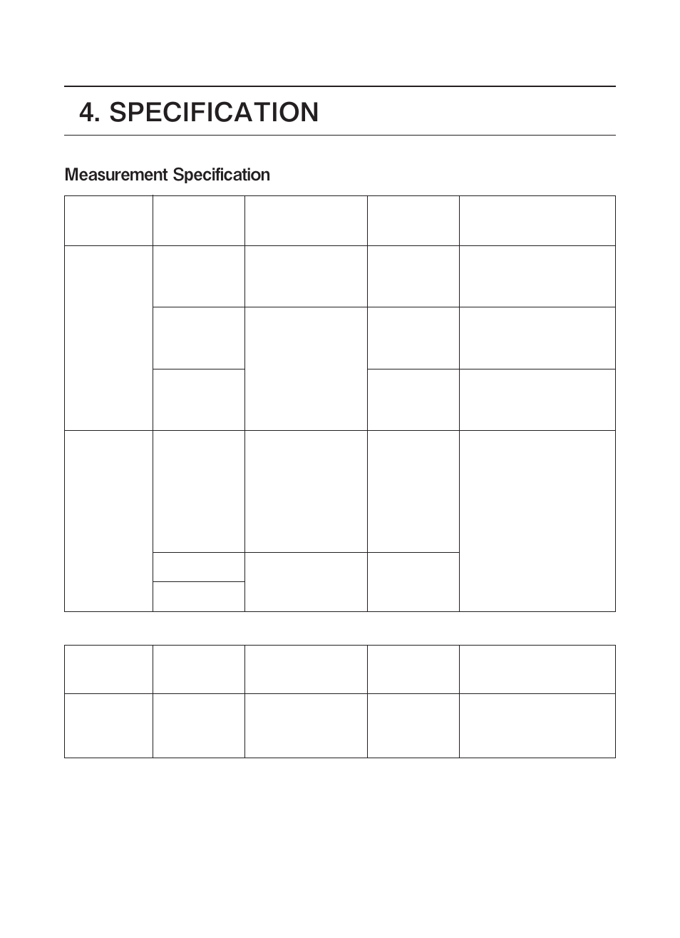 Specification | KYORITSU 6050 User Manual | Page 11 / 32