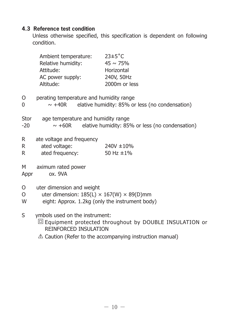 KYORITSU 6201A User Manual | Page 12 / 28