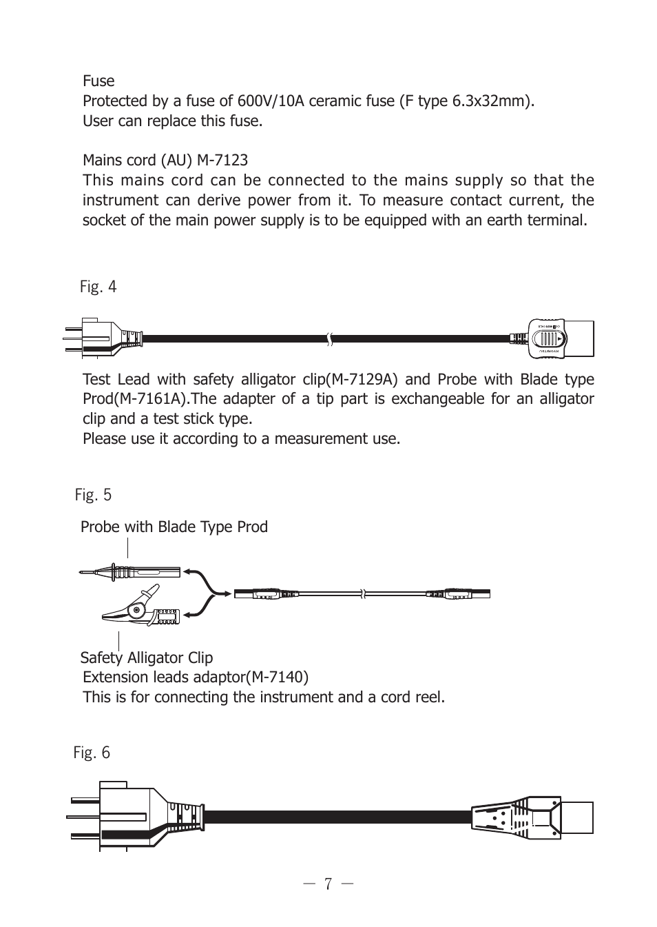 KYORITSU 6201A User Manual | Page 9 / 28