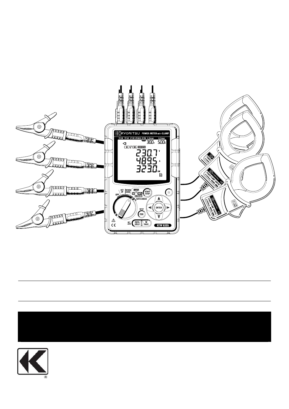 KYORITSU 6305 Instruction Manual User Manual | 138 pages