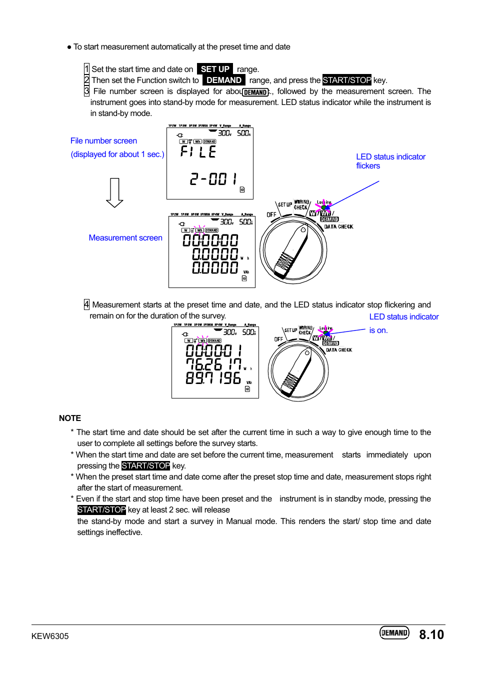 KYORITSU 6305 Instruction Manual User Manual | Page 107 / 138