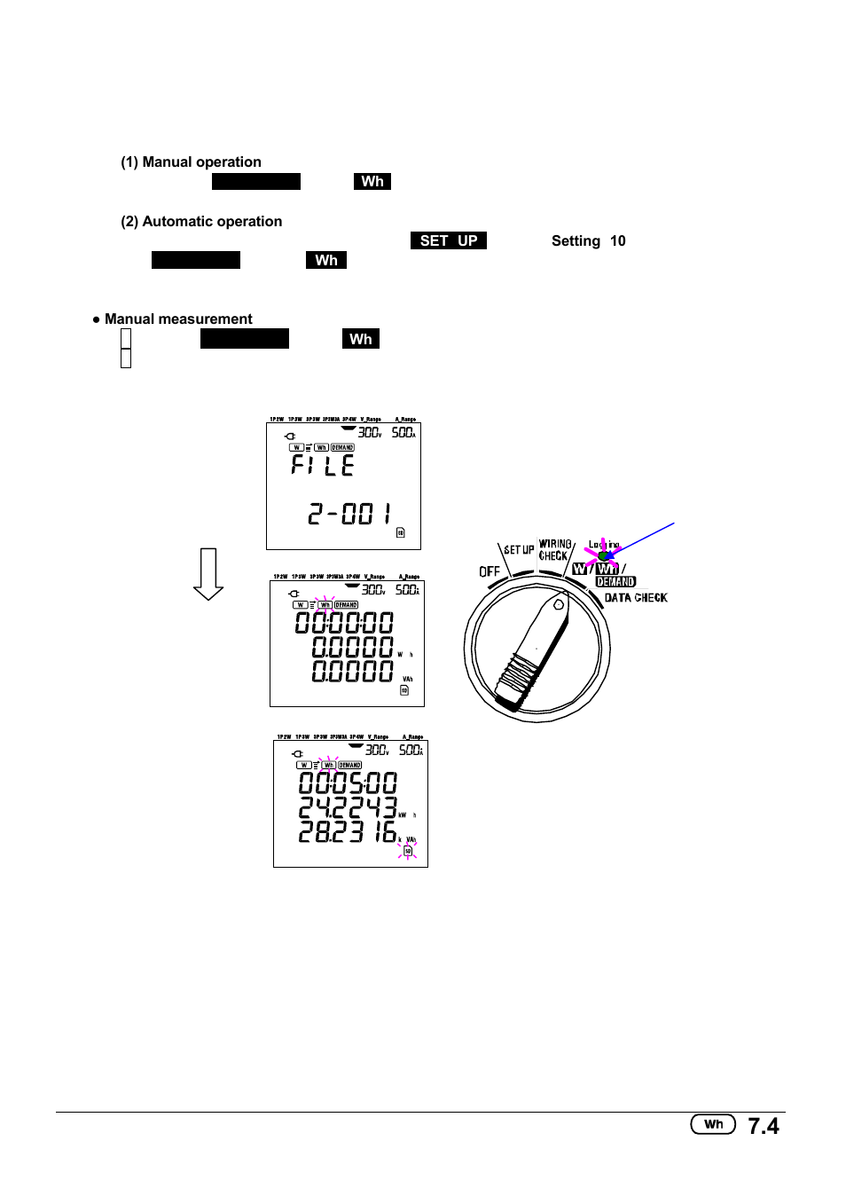1 survey initiation | KYORITSU 6305 Instruction Manual User Manual | Page 87 / 138
