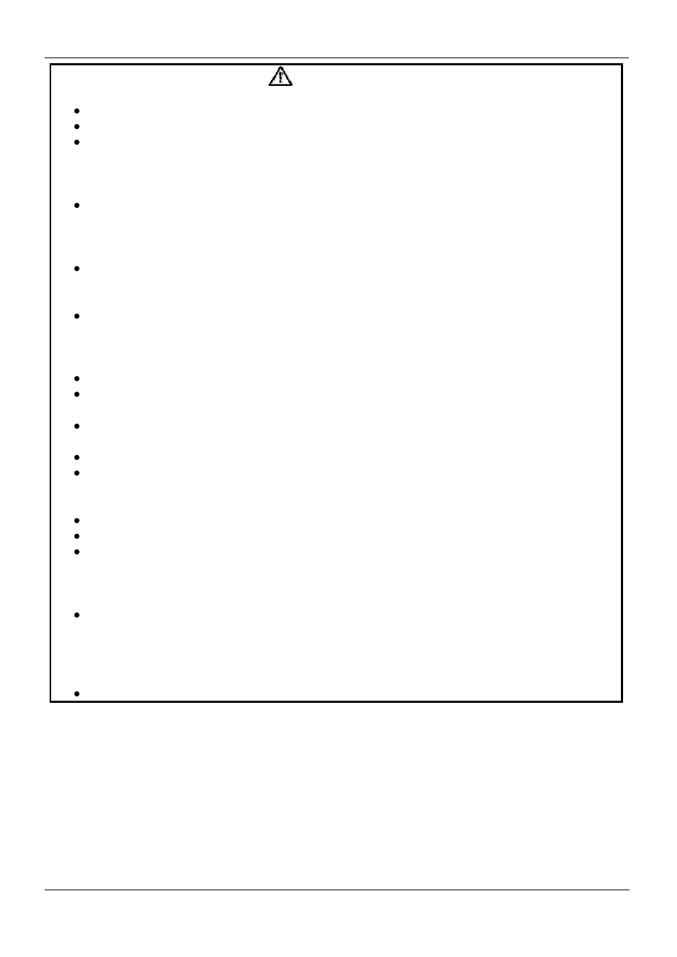 Warning | KYORITSU 6310 Instruction Manual User Manual | Page 10 / 300
