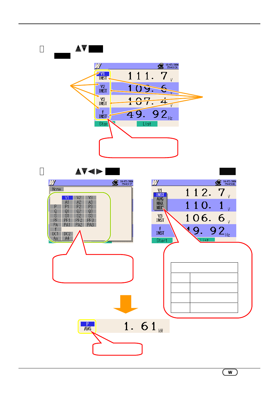 Customizing the zoom screen | KYORITSU 6310 Instruction Manual User Manual | Page 149 / 300